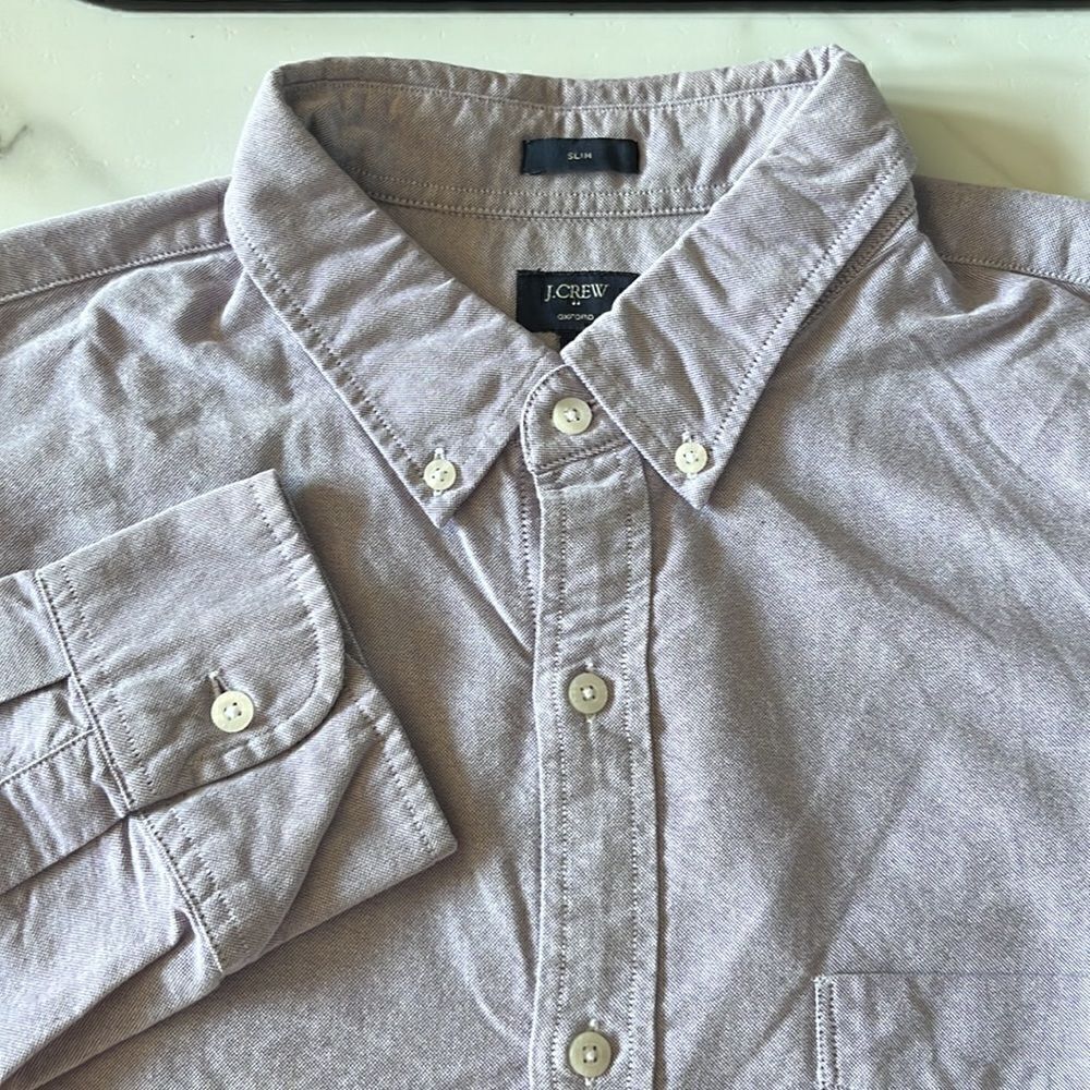 J. Crew Slim Oxford Button Down. Sz. XL